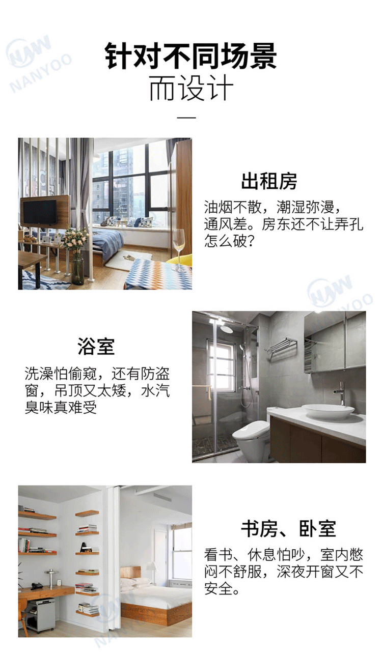 南洋有为分体式管道风机