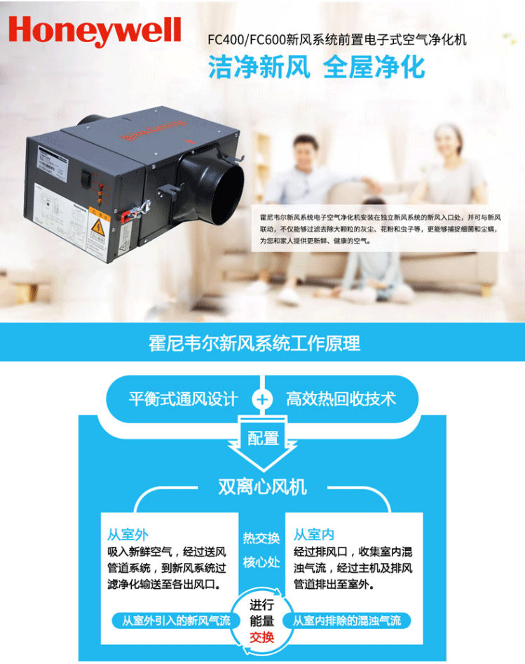武汉霍尼韦尔新风系统