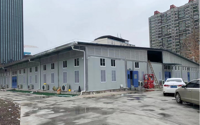 武汉市第八医院方舱医院新风空调解决方案